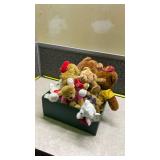 Mixed Lot of Plush Bears with Fireman Bear