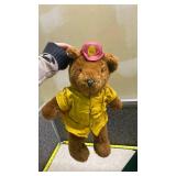 Mixed Lot of Plush Bears with Fireman Bear