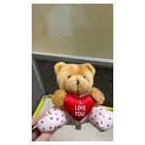 Mixed Lot of Plush Bears with Fireman Bear