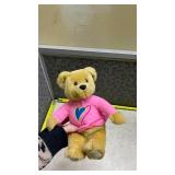 Mixed Lot of Plush Bears with Fireman Bear