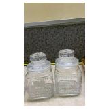 3 Koeze Glass Storage Jars