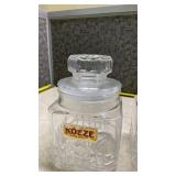 3 Koeze Glass Storage Jars