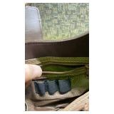 Brighton Leather Handbag with Croc Trim