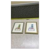 Bathroom Still Life Watercolor Print Set