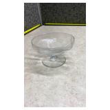 Clear Glass Dessert Coupe