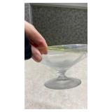 Clear Glass Dessert Coupe