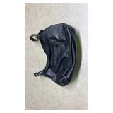 Nicole Black Leather Shoulder Bag