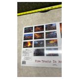 2002 Fire Trucks in Action Calendar by Motorbooks