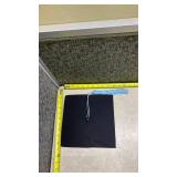 Traditional Graduation Cap with Light Blue Tassel