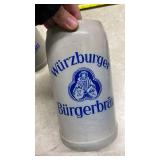 Wurzburger Burgerbrau Beer Steins Collection