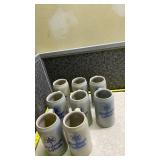 Wurzburger Burgerbrau Beer Steins Collection