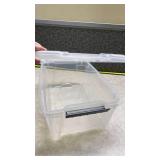 IRIS Clear Storage Container with Latching Lid
