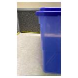 Blue Sterilite Storage Container(has little cracks)