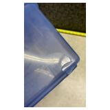 Blue Sterilite Storage Container(has little cracks)