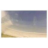 Rubbermaid Clear Storage Container with Blue Lid - 59qt