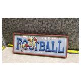Glory on the Gridiron Football Wall Sign