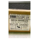 Mega Marbles Diamond Mixture Glass Nuggets