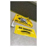Wichita State Shockers Car Flag and License Plate Set