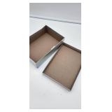 Happy Holidays Silver Gift Box with Decorative Lid - Retail: $12