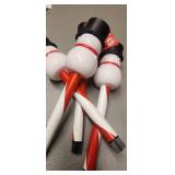 Holiday Snowman Outdoor Path Light Set Of 4 - Retail: $12