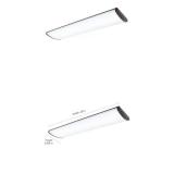 Good Earth Lighting Belmont 1 -Light 48-in Satin Bronze Integrated LED Flush Mount Light - Retail: $129