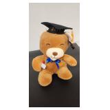 2025 Graduation Bear Plush with Cap and Diploma - Retail: $10