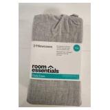 Room Essentials King Size Pillowcases - Gray - Retail: $12