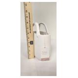 White Ceramic Handled Decorative Vase - Retail: $15