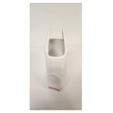 White Ceramic Handled Decorative Vase - Retail: $15