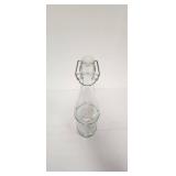 Decorative Glass Swing Top Bottle (Clear) - Retail: $10