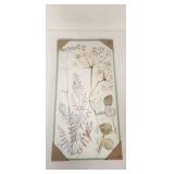 Botanical Wildflower Wall Art - Retail: $10