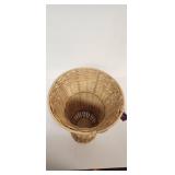 Natural Rattan Woven Floor Vase - Retail: $20