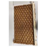 Natural Coir Door Mat - Retail: $15