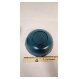 Tropical Leaf Pattern Decorative Bowl - Retail: $15