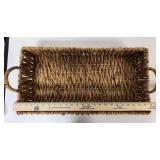 Rectangular Woven Seagrass Basket 24-INCH - Retail: $25