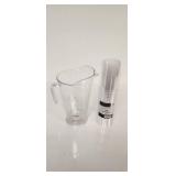 Premium Clear Plastic Tall Tumblers And Pitcher - 25 Pack - Retail: $15