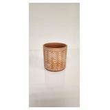 Southwestern Style Terracotta Planter Read Description  - Retail: $15