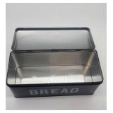 Modern Black Metal Bread Box - Retail: $15