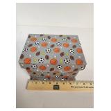 Sports Theme Nesting Storage Boxes Set of 3 - Retail: $10