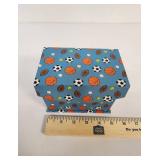 Sports Theme Nesting Storage Boxes Set of 3 - Retail: $10