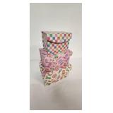 Western Cowgirl Storage Boxes Set of 3 - Retail: $10