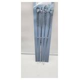 4-Piece Metal BBQ Skewer Set 2 Pack Of 4 - Retail: $12
