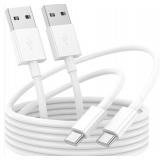 USB-C to USB-A Carplay Compatible Cable 2Pack - Retail: $12