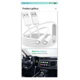 USB-C to USB-A Carplay Compatible Cable 2Pack - Retail: $12