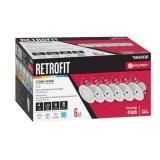 Utilitech LED Recessed Retrofit Downlight Kit - 6 Pack - Retail: $89
