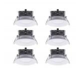 Utilitech LED Recessed Retrofit Downlight Kit - 6 Pack - Retail: $89