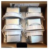 Utilitech LED Recessed Retrofit Downlight Kit - 6 Pack - Retail: $89