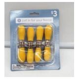 Yellow Corn Holders Set of 8 - Retail: $3
