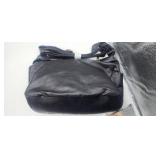 Black Leather Multi-Zipper Purse - Retail: $45