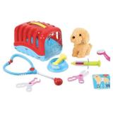 Play Pet Care Carrier Veterinary Set - Retail: $19